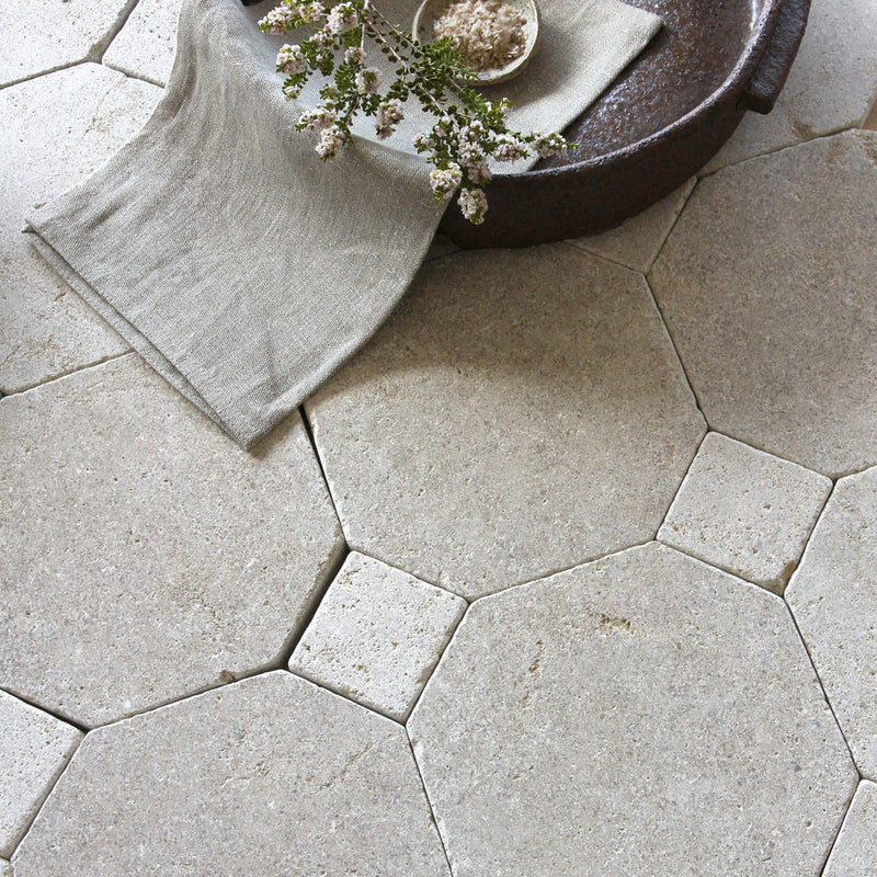 TILES OF EZRA - MOROCCAN LIMESTONE