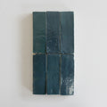 Tiles of Ezra Moroccan Zellige Thin Bejmat-BLUE GROTTO-6x2 (Carton)