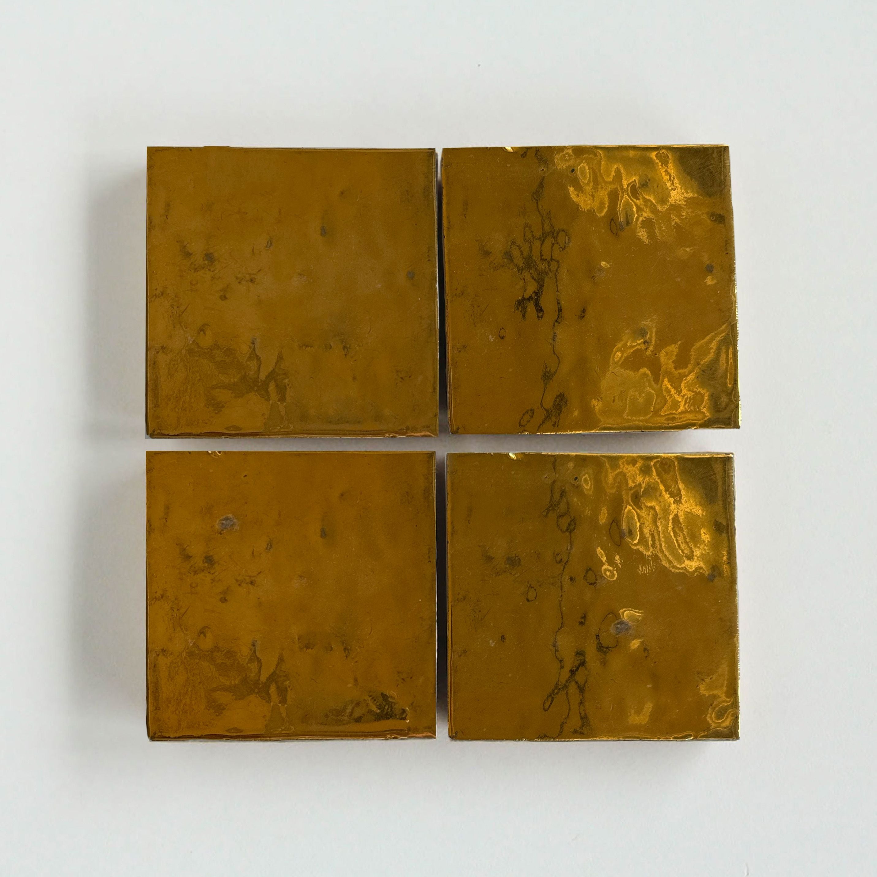 Tiles of Ezra Moroccan Zellige-ORO-4x4 (Carton)