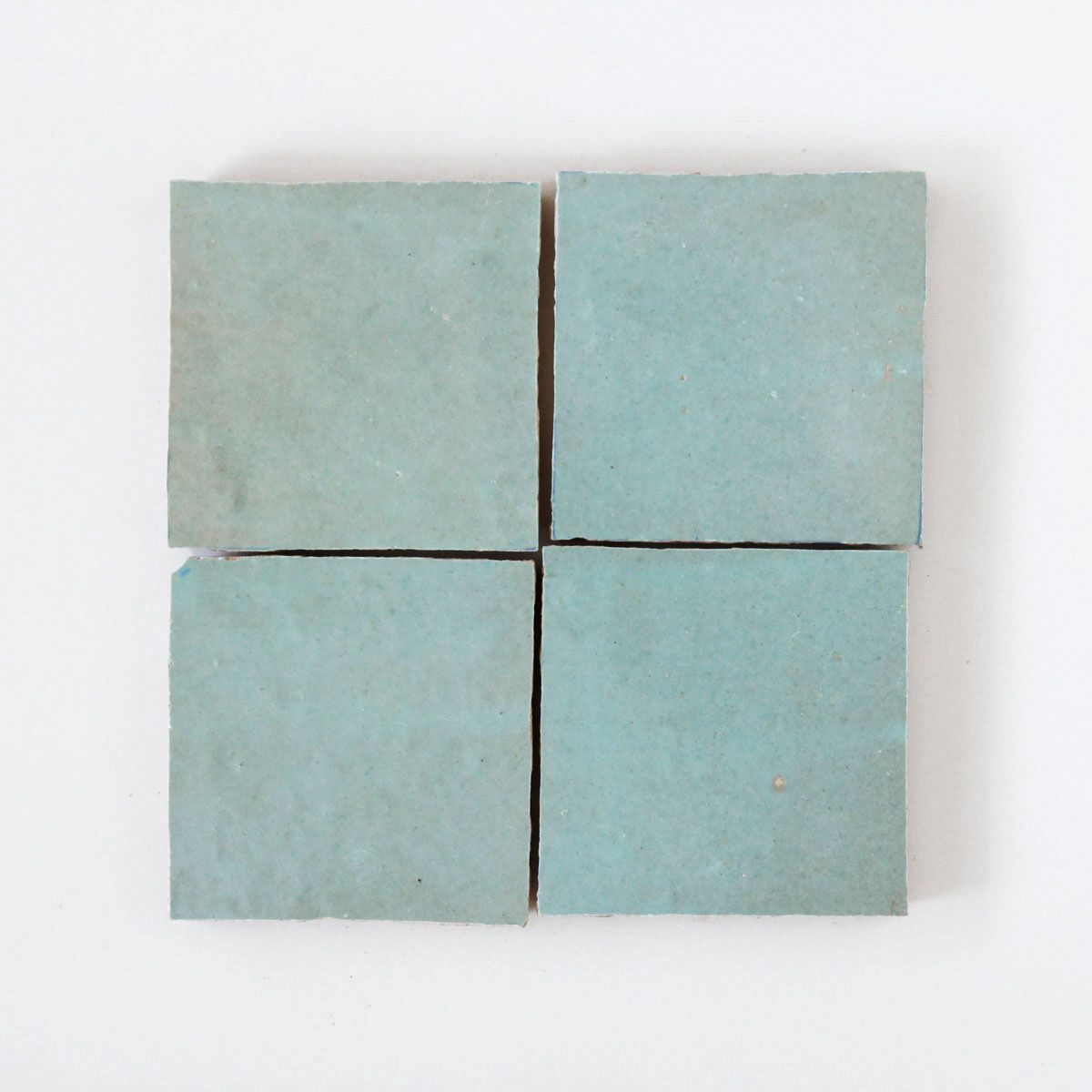 Tiles of Ezra Moroccan Zellige-MOSS-4x4 (Carton)