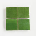 Tiles of Ezra Moroccan Zellige-KERMIT-4x4 (Carton)