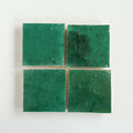 Tiles of Ezra Moroccan Zellige-FOREST-4x4 (Carton)