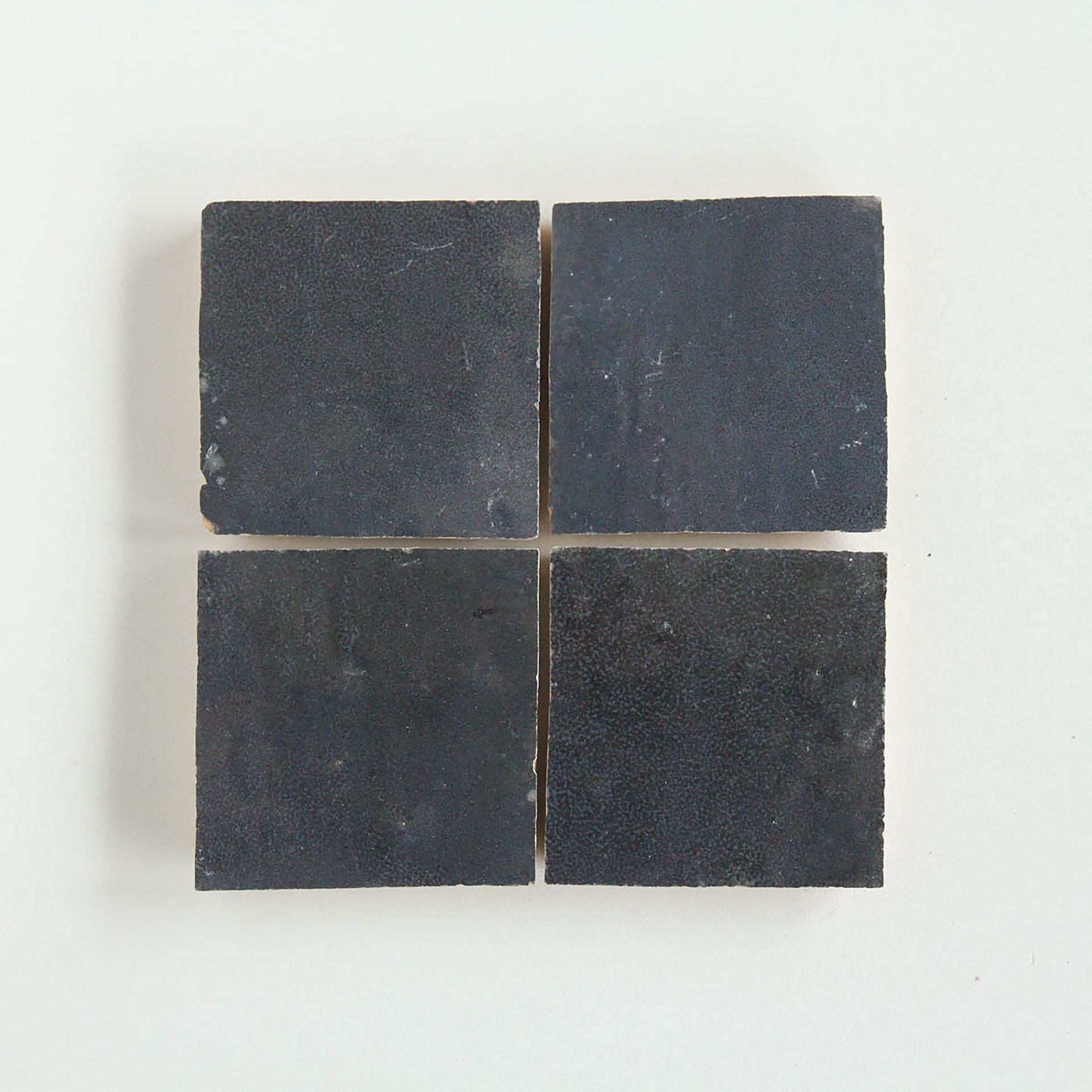 Tiles of Ezra Moroccan Zellige-DARK GREY-4x4 (Carton)