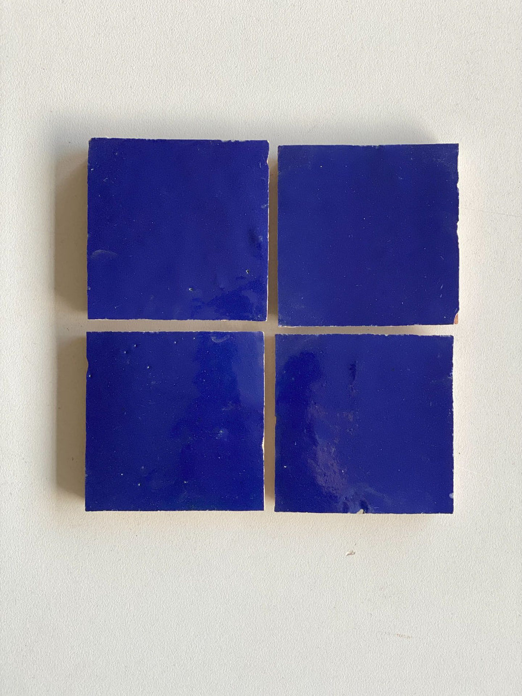 Tiles of Ezra Moroccan Zellige-COBALT-4x4 (Carton)