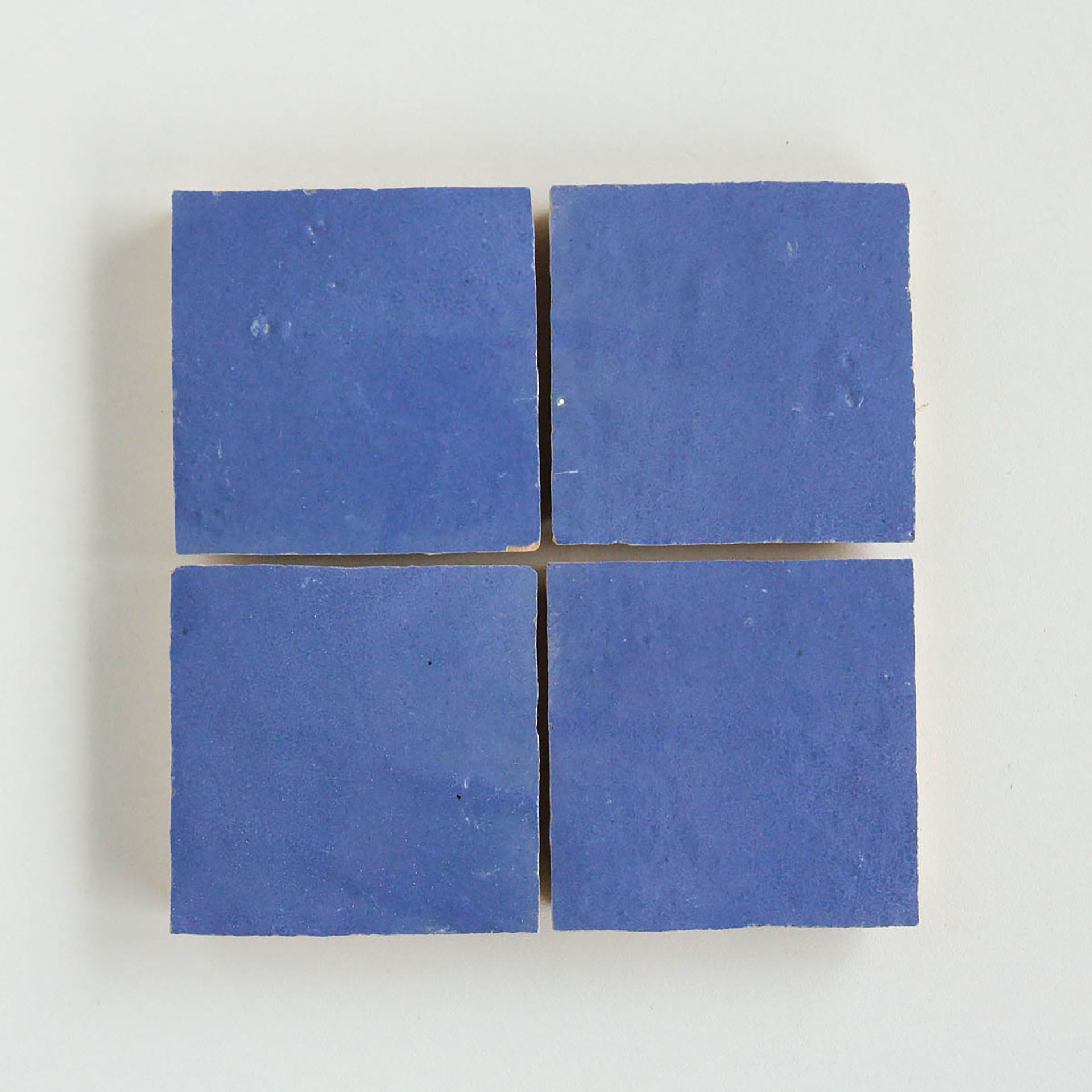 Tiles of Ezra Moroccan Zellige-CHEFCHAOUEN-4x4 (Carton)