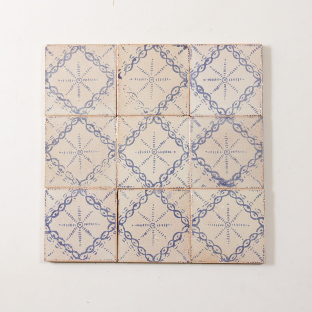 Tiles of Ezra - Amano - Rayo Azul-4x4 (Carton)