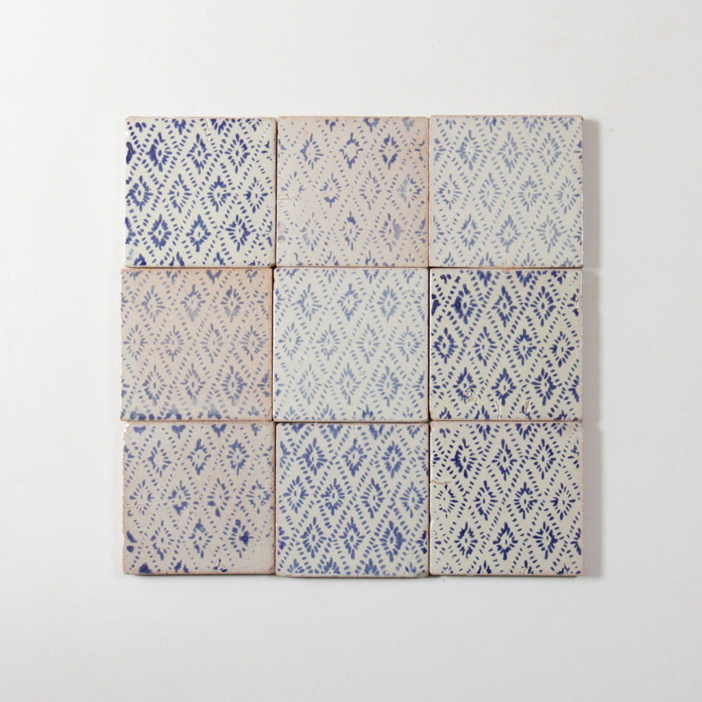 Tiles of Ezra - Amano - Brila Azul-4x4 (Carton)