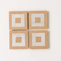 Tiles of Ezra Moroccan Zellige Mosaic-CUBO CLAY DUST-4x4 (Carton)