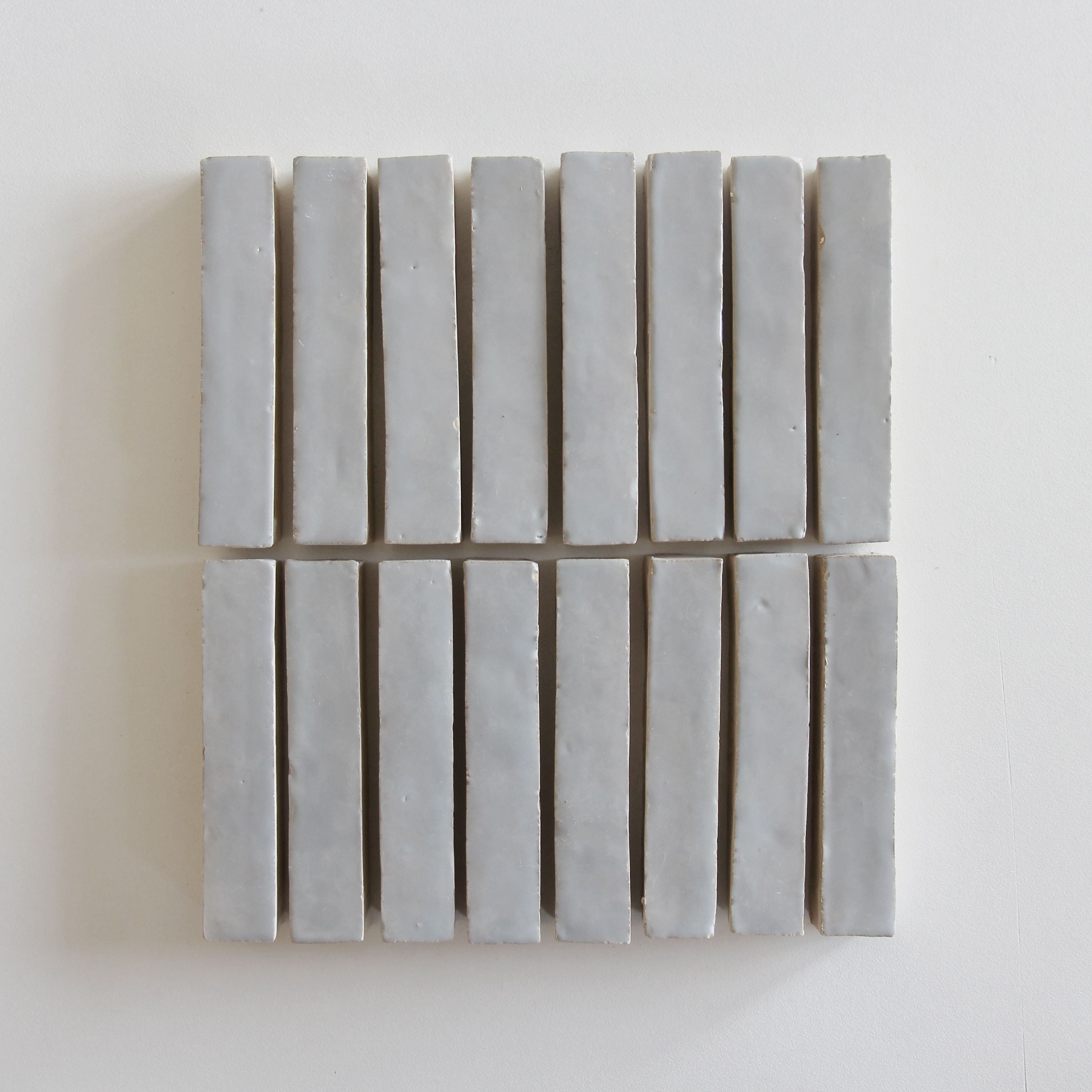 Tiles of Ezra Moroccan Zellige Skinny Bejmat-DUCK EGG BLUE-6x1 (Carton)