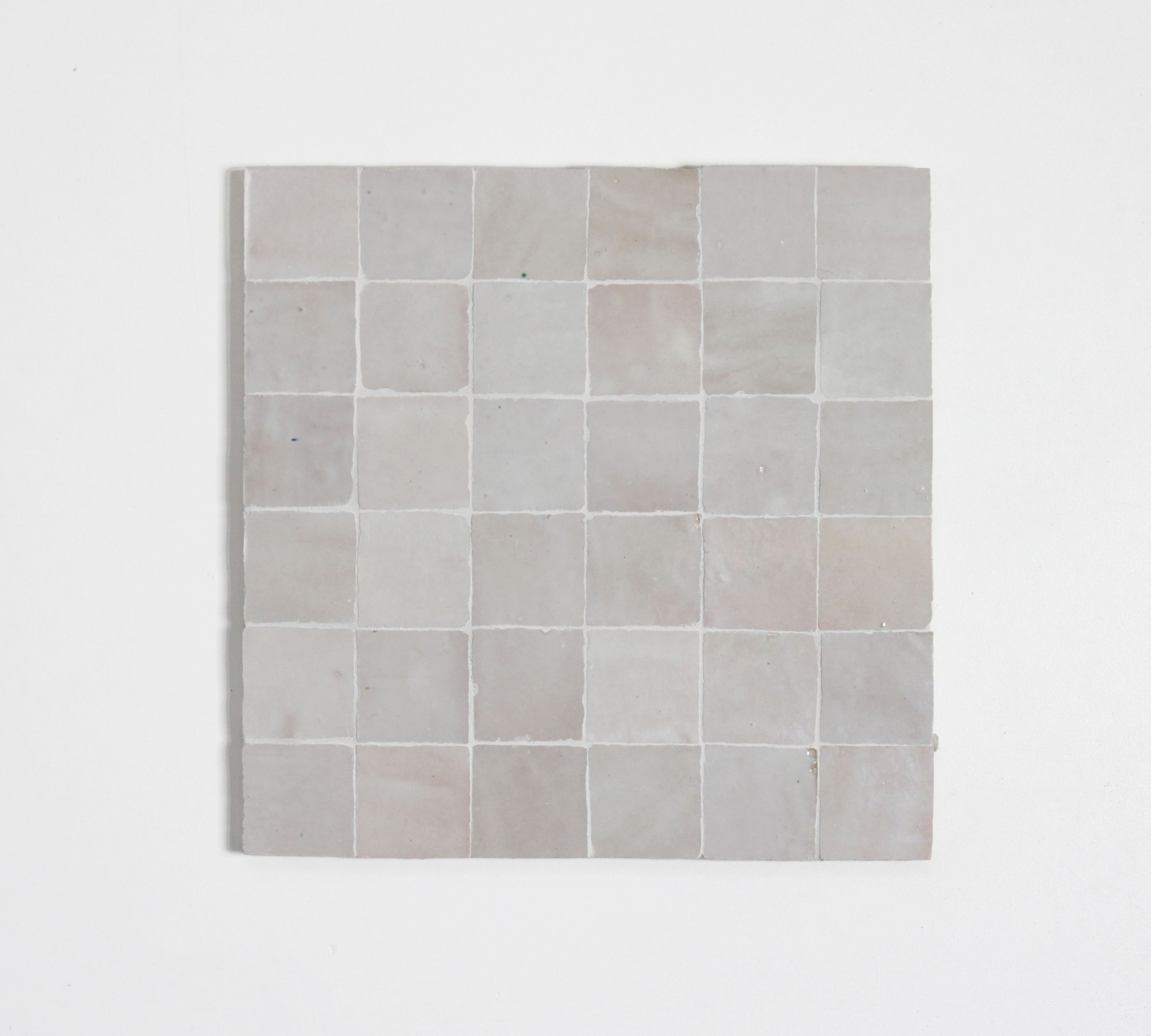 Tiles of Ezra Moroccan Zellige Mosaic Sheet-DUST