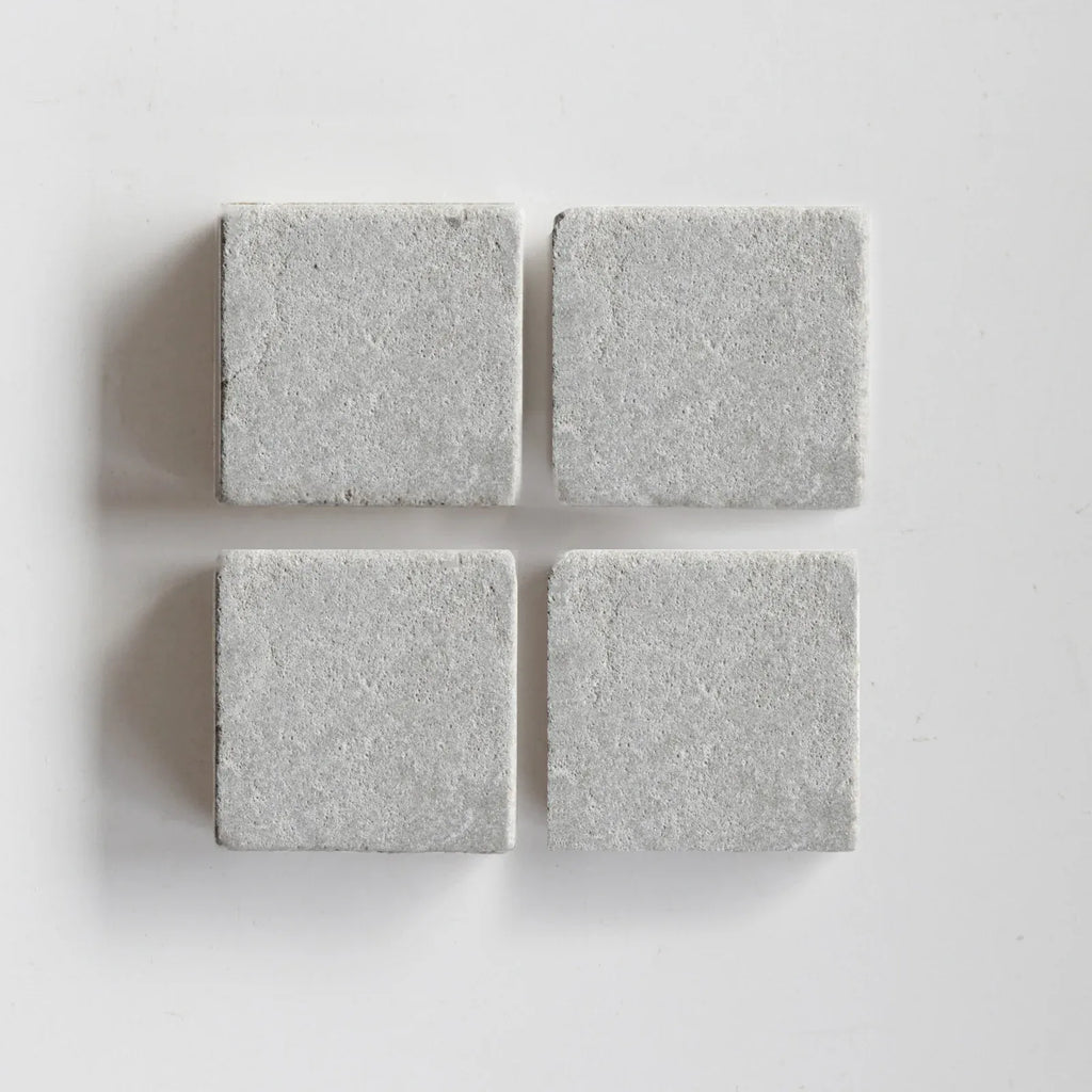 Tiles of Ezra Moroccan Limestone - ATLAS - 2.75" x 2.75"