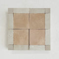 Tiles of Ezra Moroccan Zellige Mosaic-CLAY OAT DUST-4x4 (Carton)