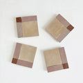 Tiles of Ezra Moroccan Zellige Mosaic-CLAY PINK RUST-4x4 (Carton)