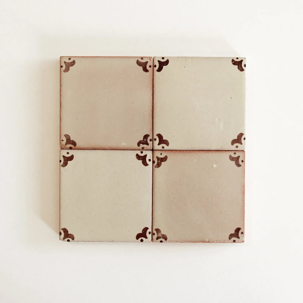 Tiles of Ezra - Amano - Dali Chocolate-4x4 (Carton)
