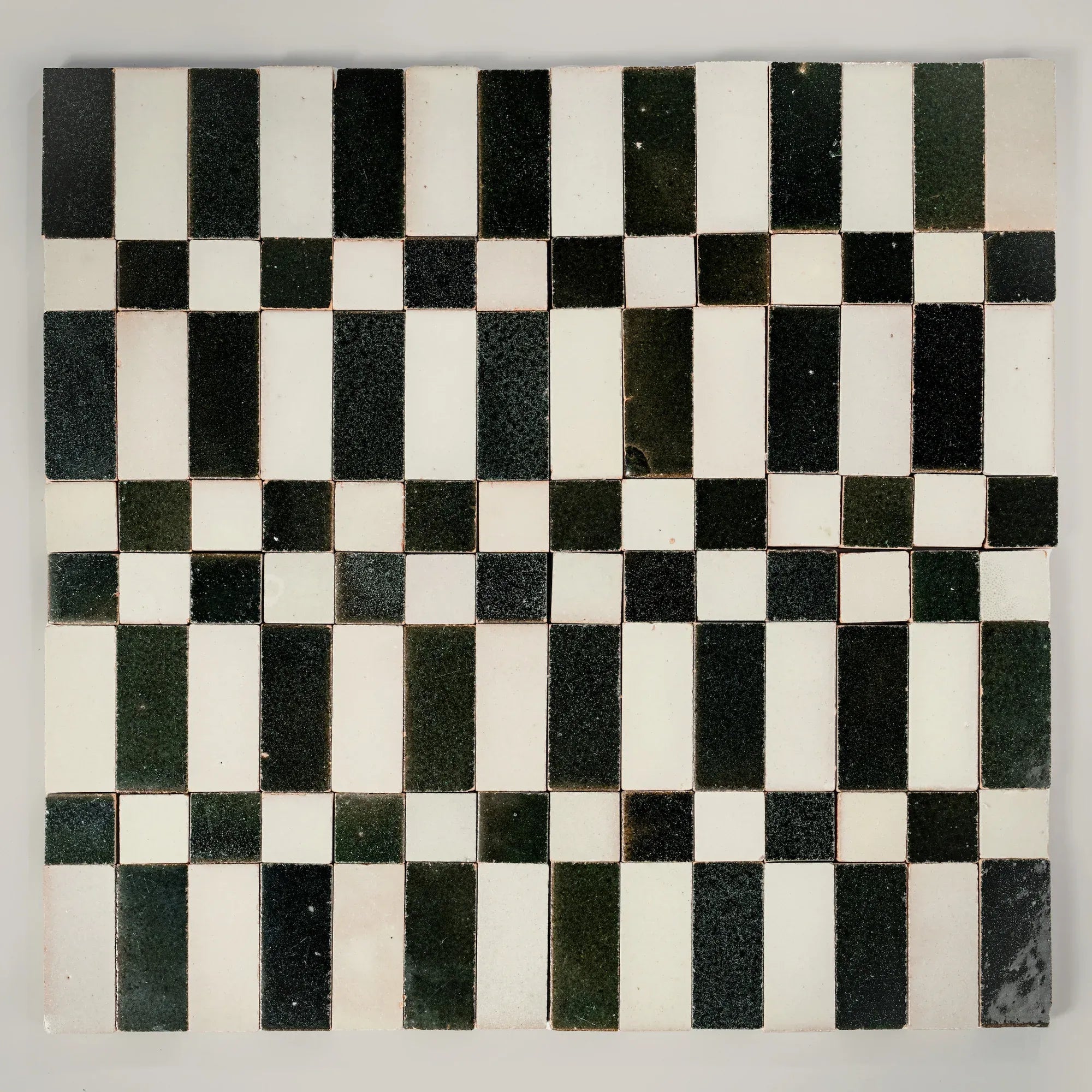 Tiles of Ezra Moroccan Tierra - Cream Oscuro Mosiac 8 x 8 (Carton)