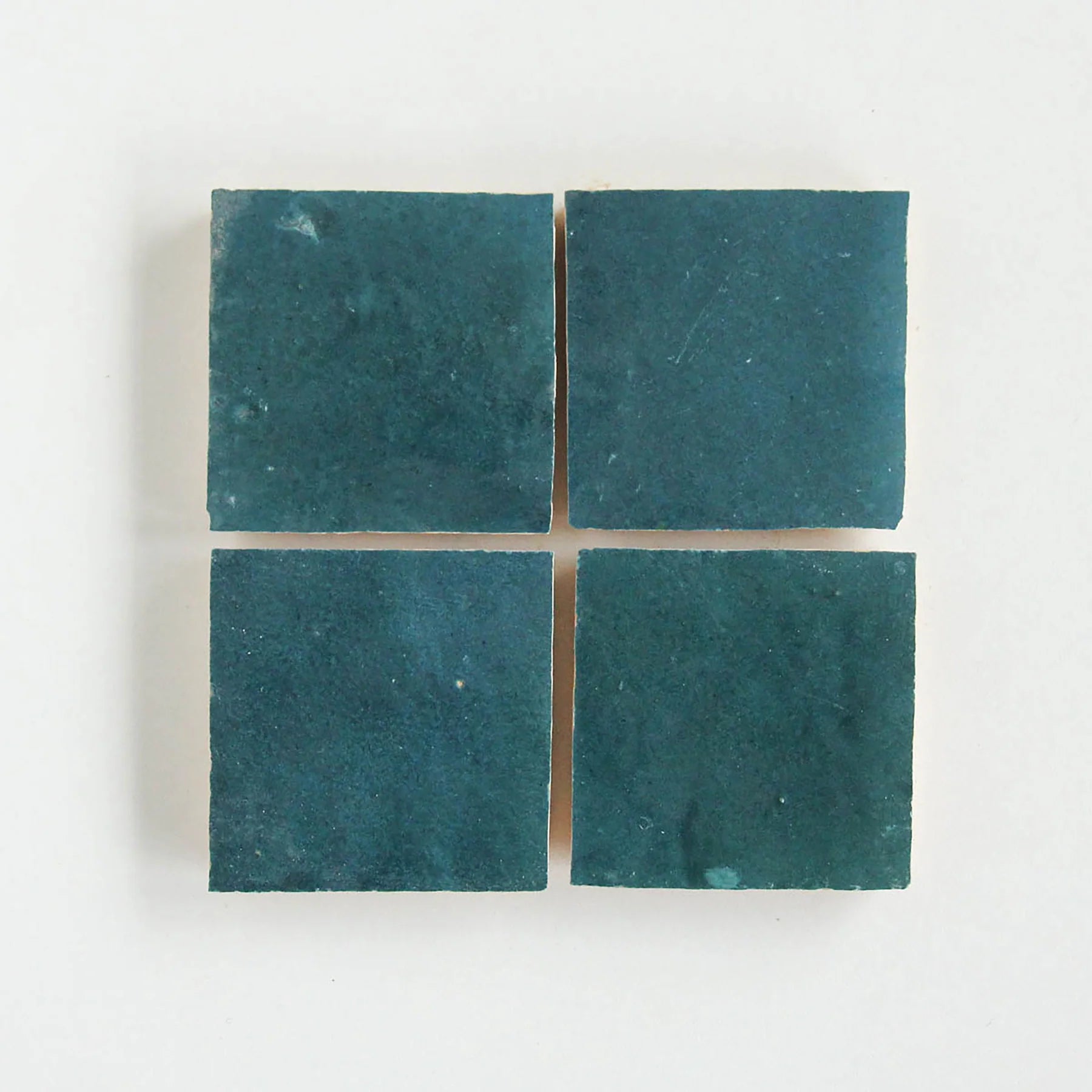 Tiles of Ezra Moroccan Zellige-BLUE GROTTO-4x4 (Carton)