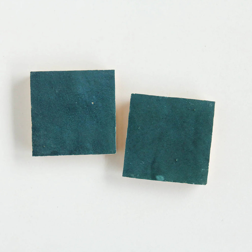 Tiles of Ezra Moroccan Zellige-BLUE GROTTO-4x4 (Carton)