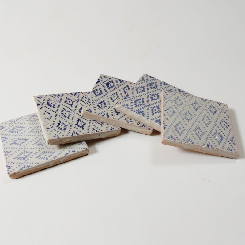 Tiles of Ezra - Amano - Brila Azul-4x4 (Carton)
