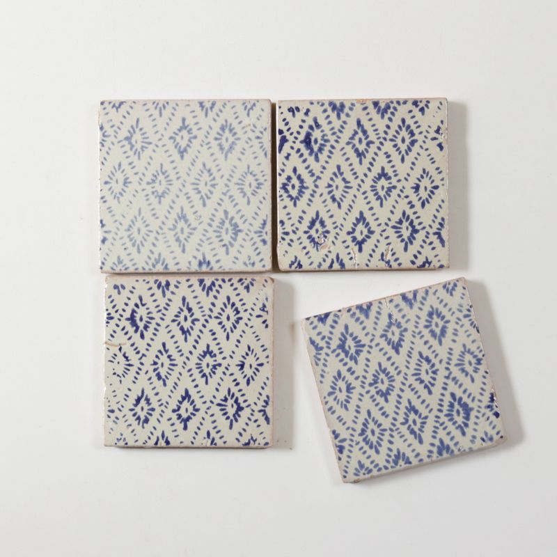 Tiles of Ezra - Amano - Brila Azul-4x4 (Carton)