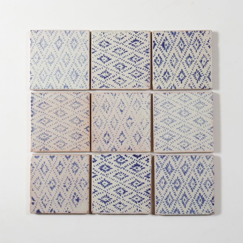 Tiles of Ezra - Amano - Brila Azul-4x4 (Carton)