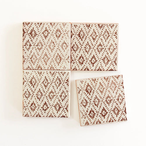 Tiles of Ezra - Amano - Brila Chocolate-4x4