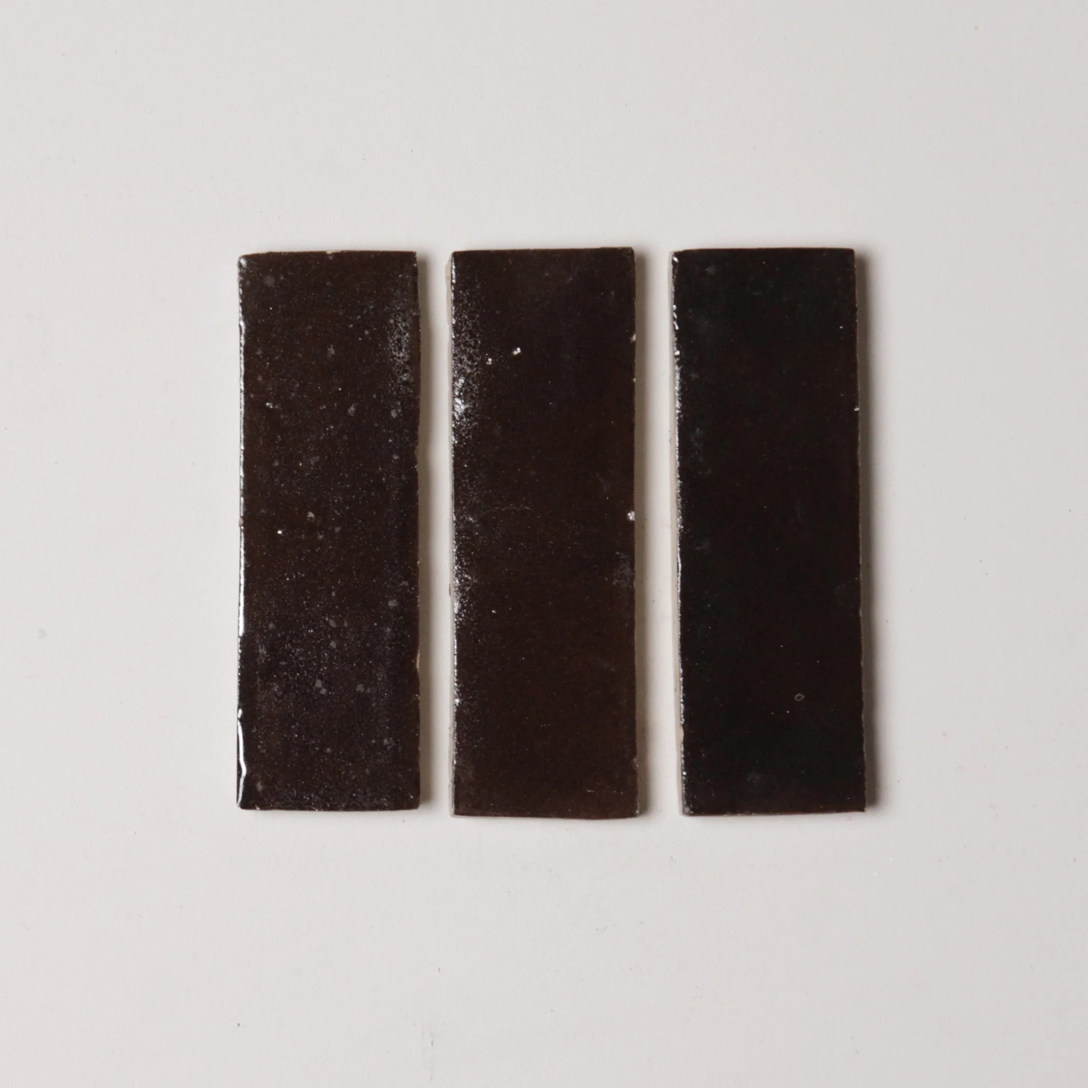 Tiles of Ezra Moroccan Zellige Thin Bejmat-CHOCOLATE-6x2 (Carton)