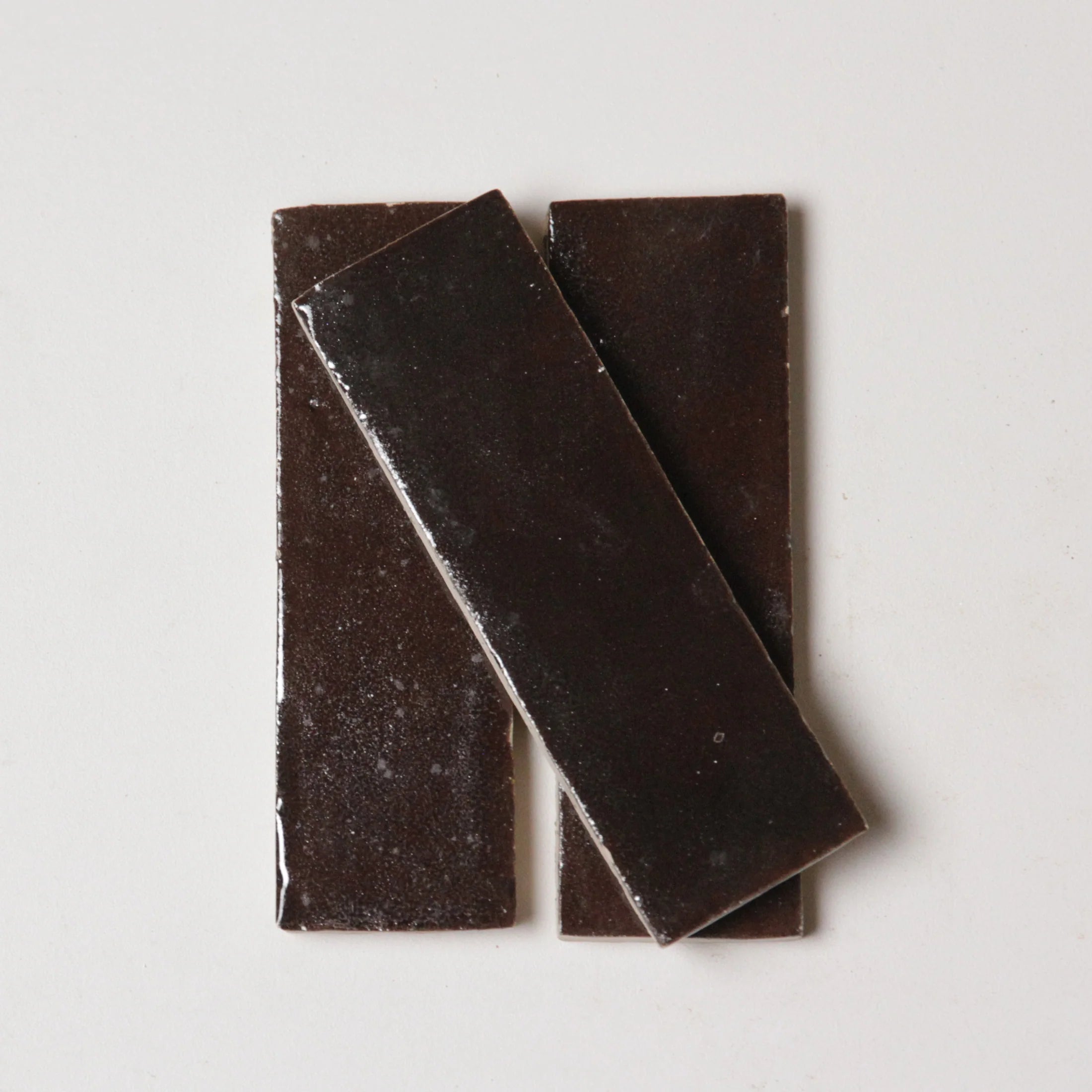 Tiles of Ezra Moroccan Zellige Thin Bejmat-CHOCOLATE-6x2 (Carton)