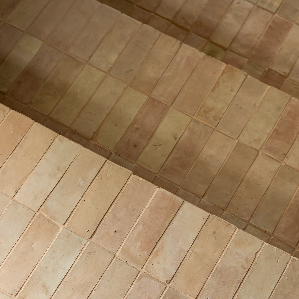 Tiles of Ezra Moroccan Zellige Thin Bejmat-CLAY-6x2 (Carton)
