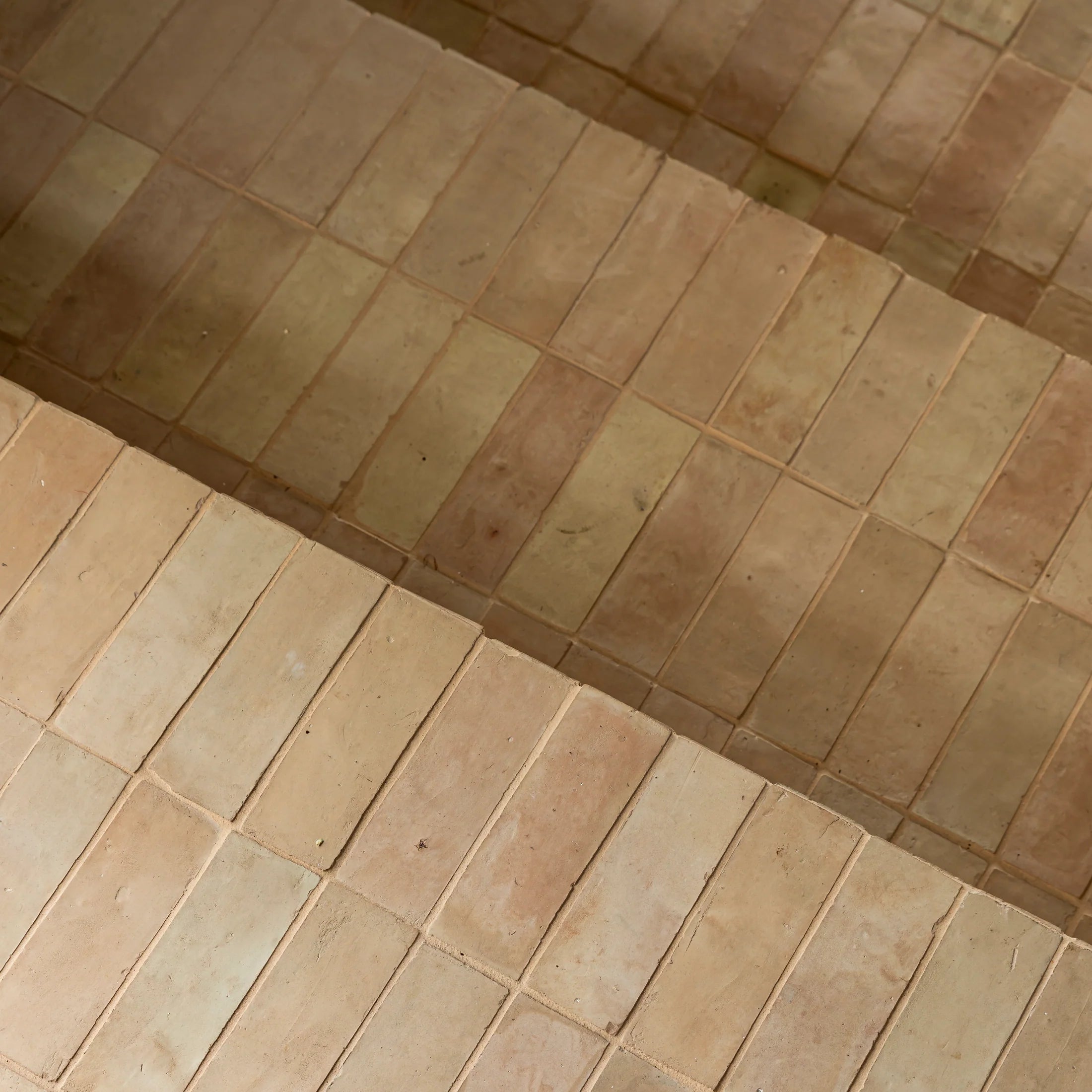 Tiles of Ezra Moroccan Zellige Thin Bejmat-CLAY-6x2 (Carton)