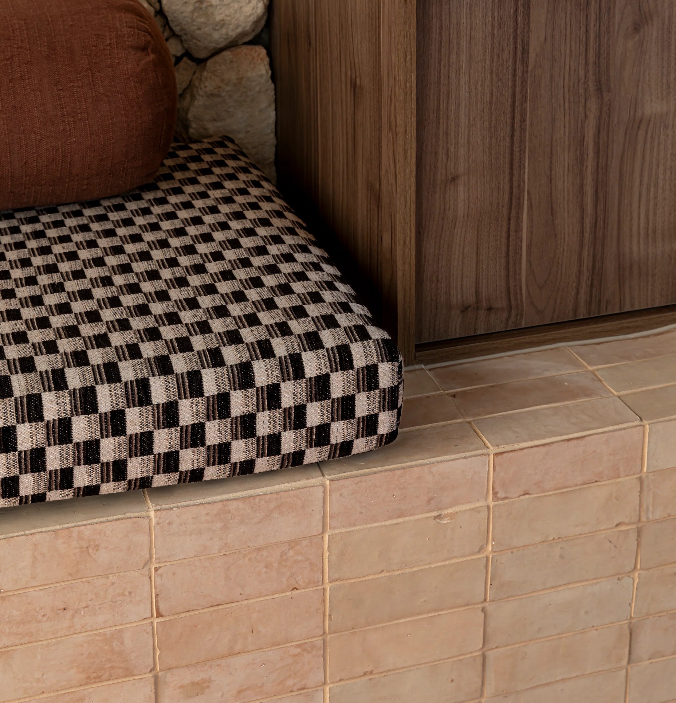Tiles of Ezra Moroccan Zellige Thin Bejmat-CLAY-6x2 (Carton)