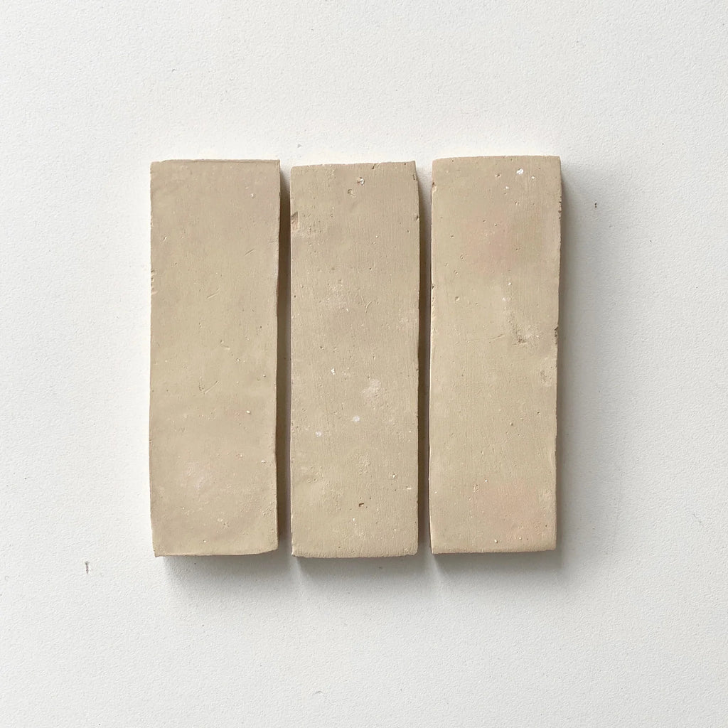 Tiles of Ezra Moroccan Zellige Thin Bejmat-CLAY-6x2 (Carton)