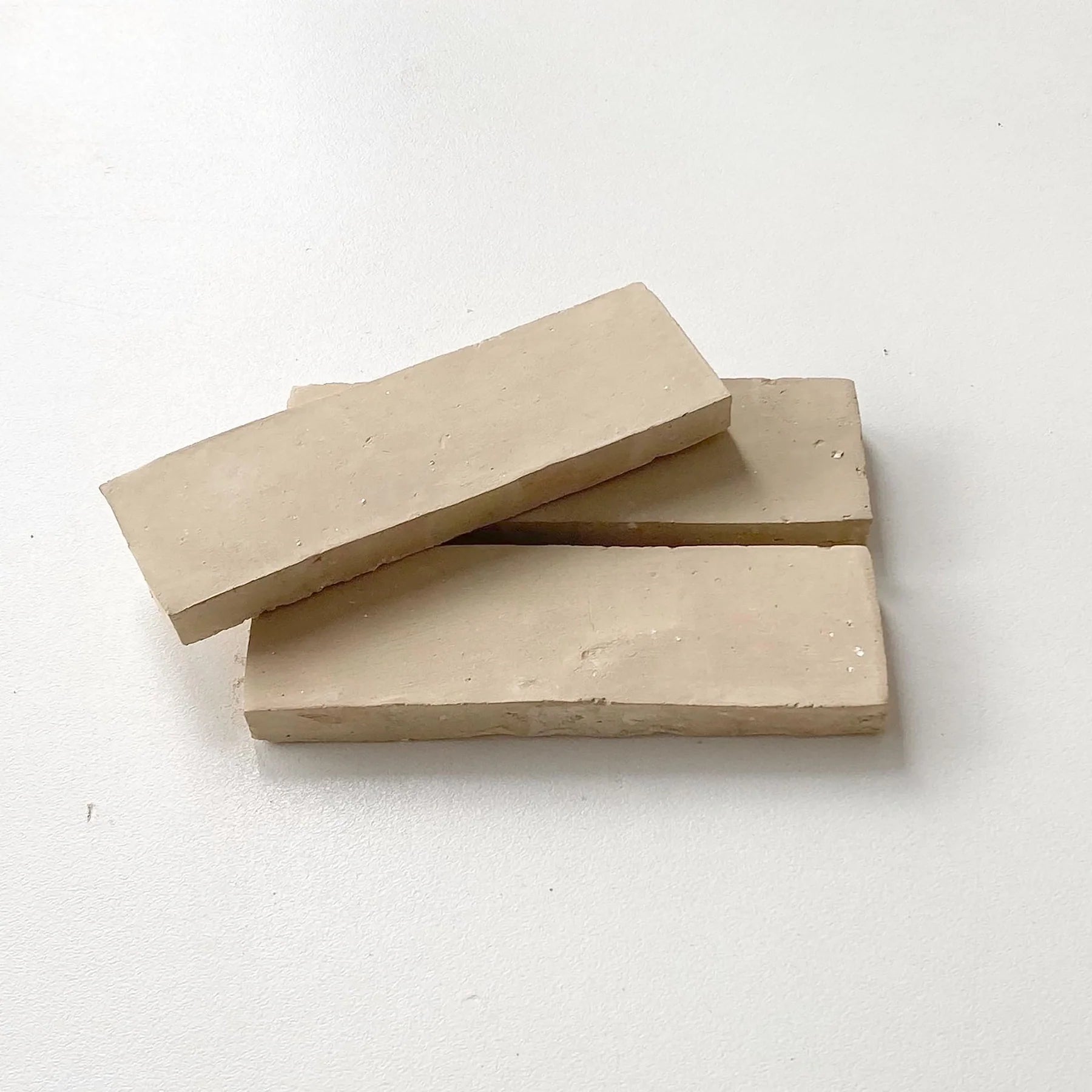 Tiles of Ezra Moroccan Zellige Thin Bejmat-CLAY-6x2 (Carton)
