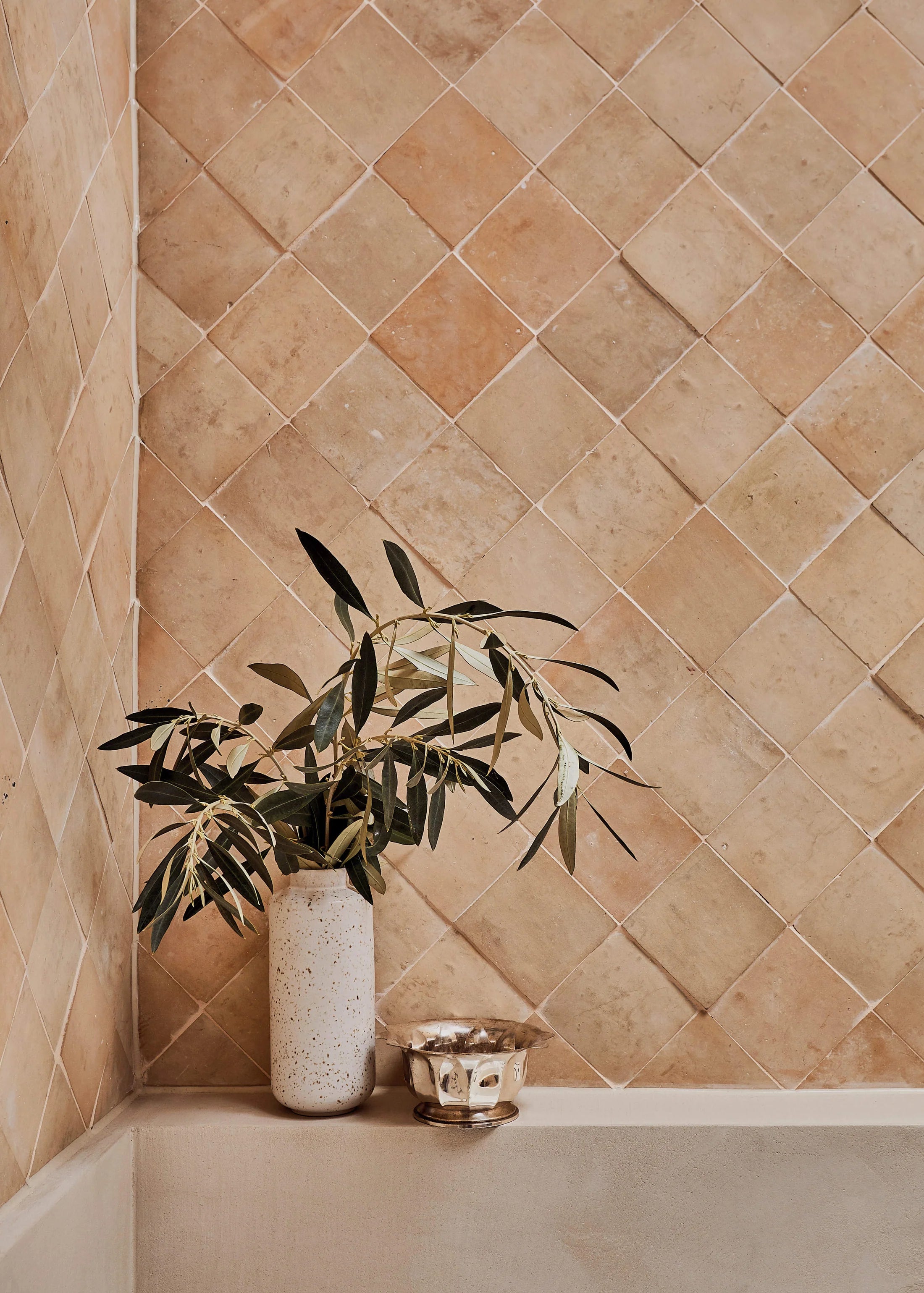 Tiles of Ezra Moroccan Zellige-CLAY-4x4 (Carton)