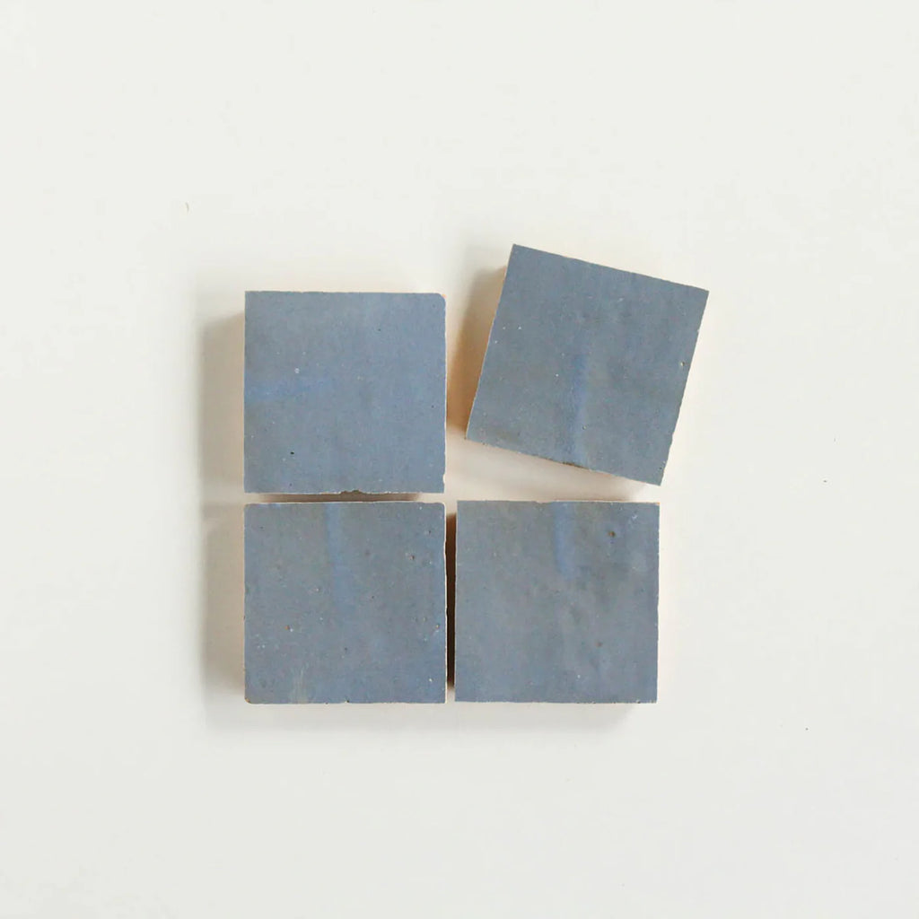 Tiles of Ezra Moroccan Zellige-CLEAR SKY-4x4 (Carton)