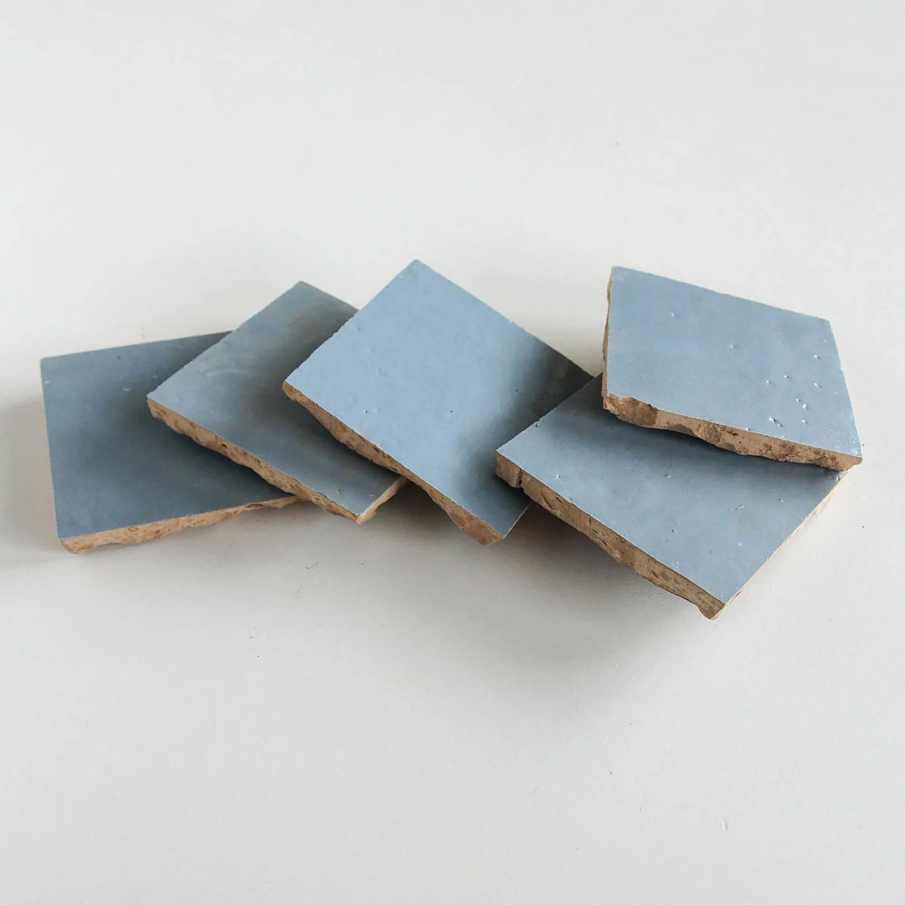 Tiles of Ezra Moroccan Zellige-CLEAR SKY-4x4 (Carton)
