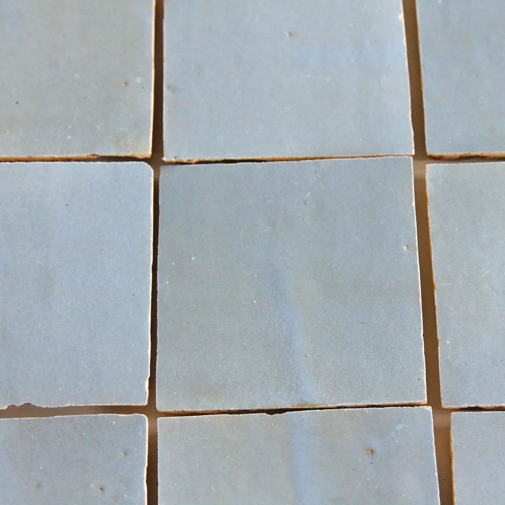 Tiles of Ezra Moroccan Zellige-CLEAR SKY-4x4 (Carton)