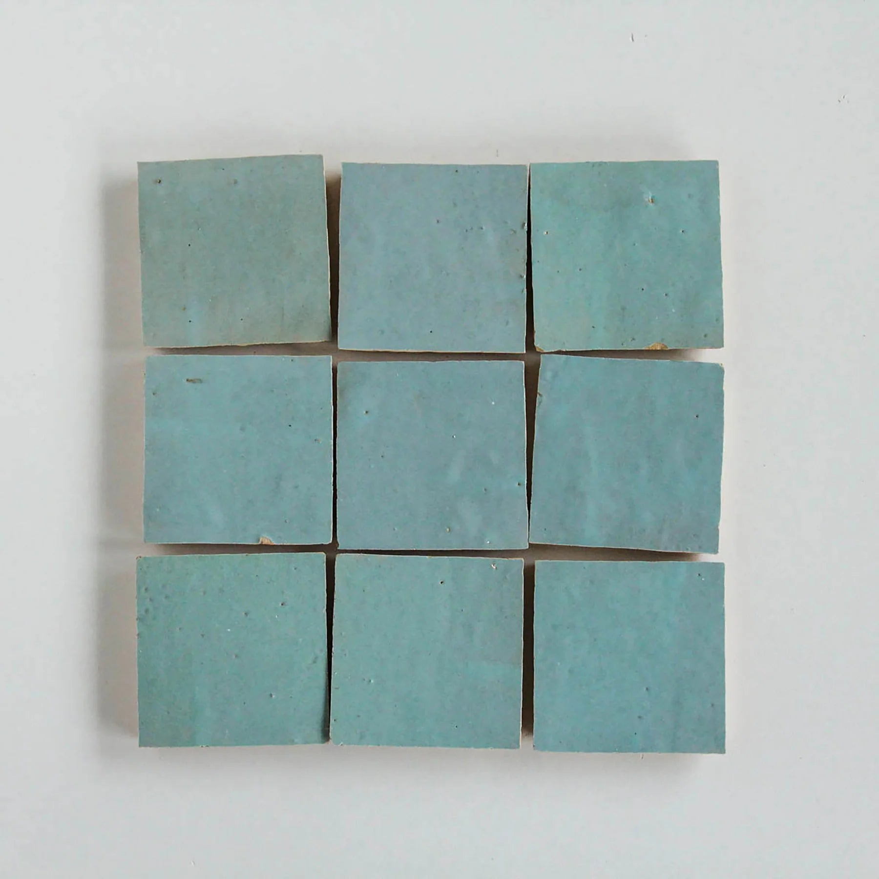 Tiles of Ezra Moroccan Zellige-COOL BREEZE-4x4 (Carton)