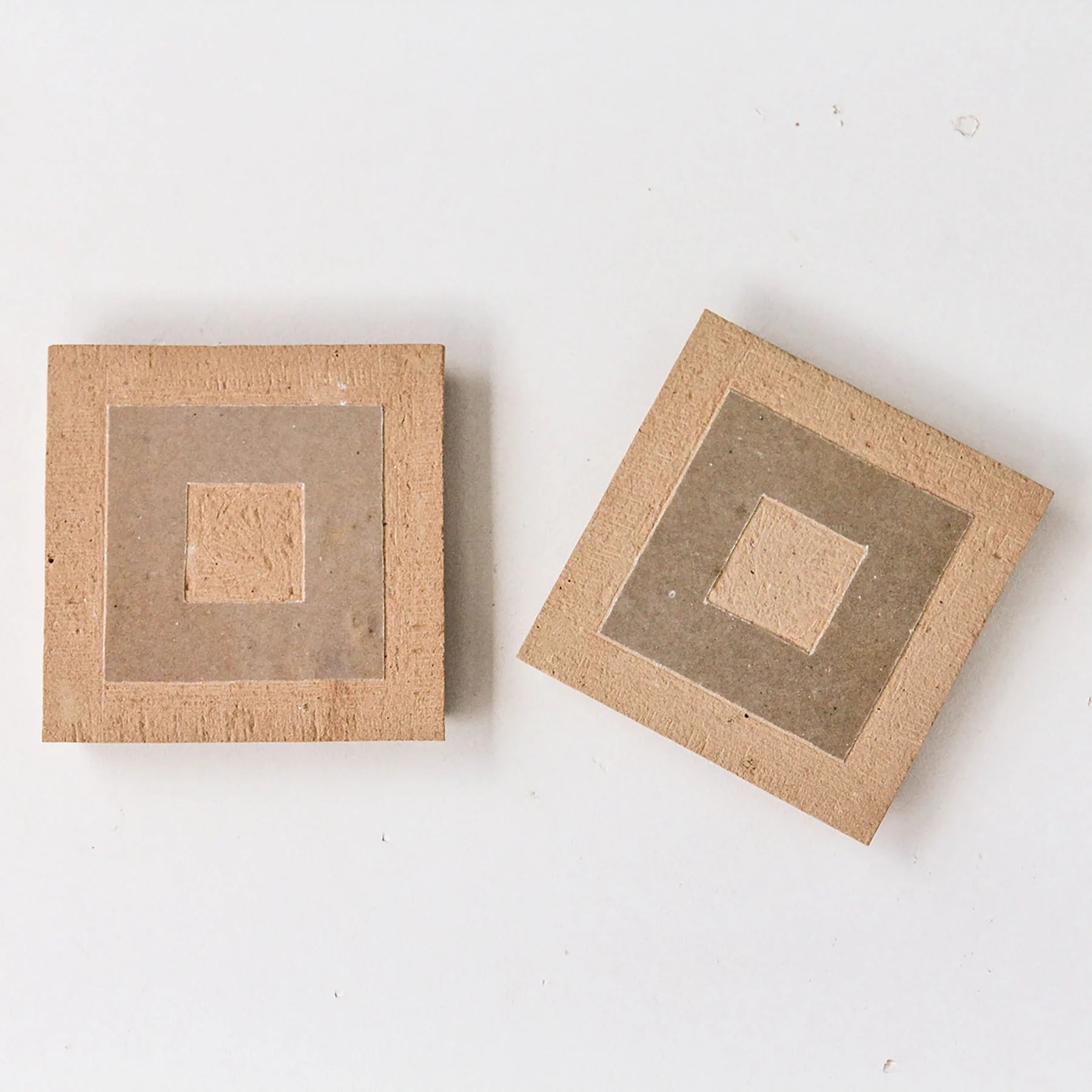 Tiles of Ezra Moroccan Zellige Mosaic-CUBO CLAY LATTE-4x4 (Carton)
