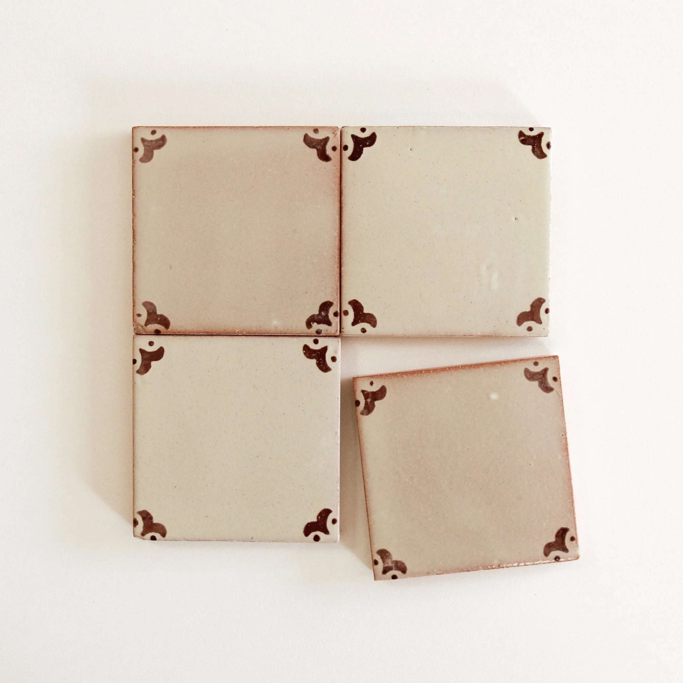 Tiles of Ezra - Amano - Dali Chocolate-4x4 (Carton)
