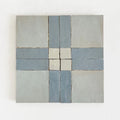 Tiles of Ezra Moroccan Zellige Mosaic-Clear Sky/ Duck Egg Blue/ Chameleon-4x4 (Carton)