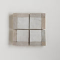 Tiles of Ezra Moroccan Zellige Mosaic-Snow Chameleon Dust-4x4 (Carton)