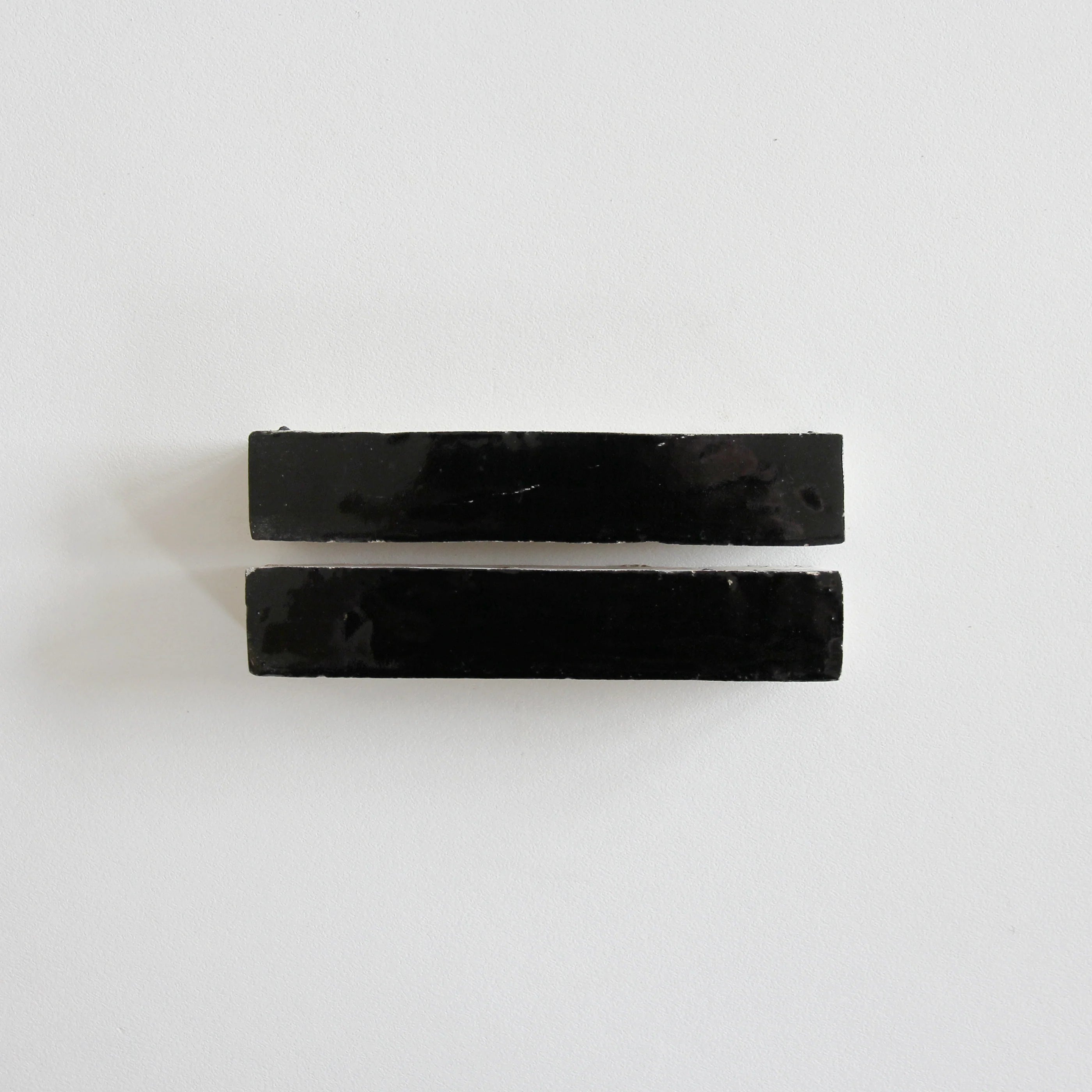 Tiles of Ezra Moroccan Zellige Skinny Bejmat-BLACK-6x1 (Carton)