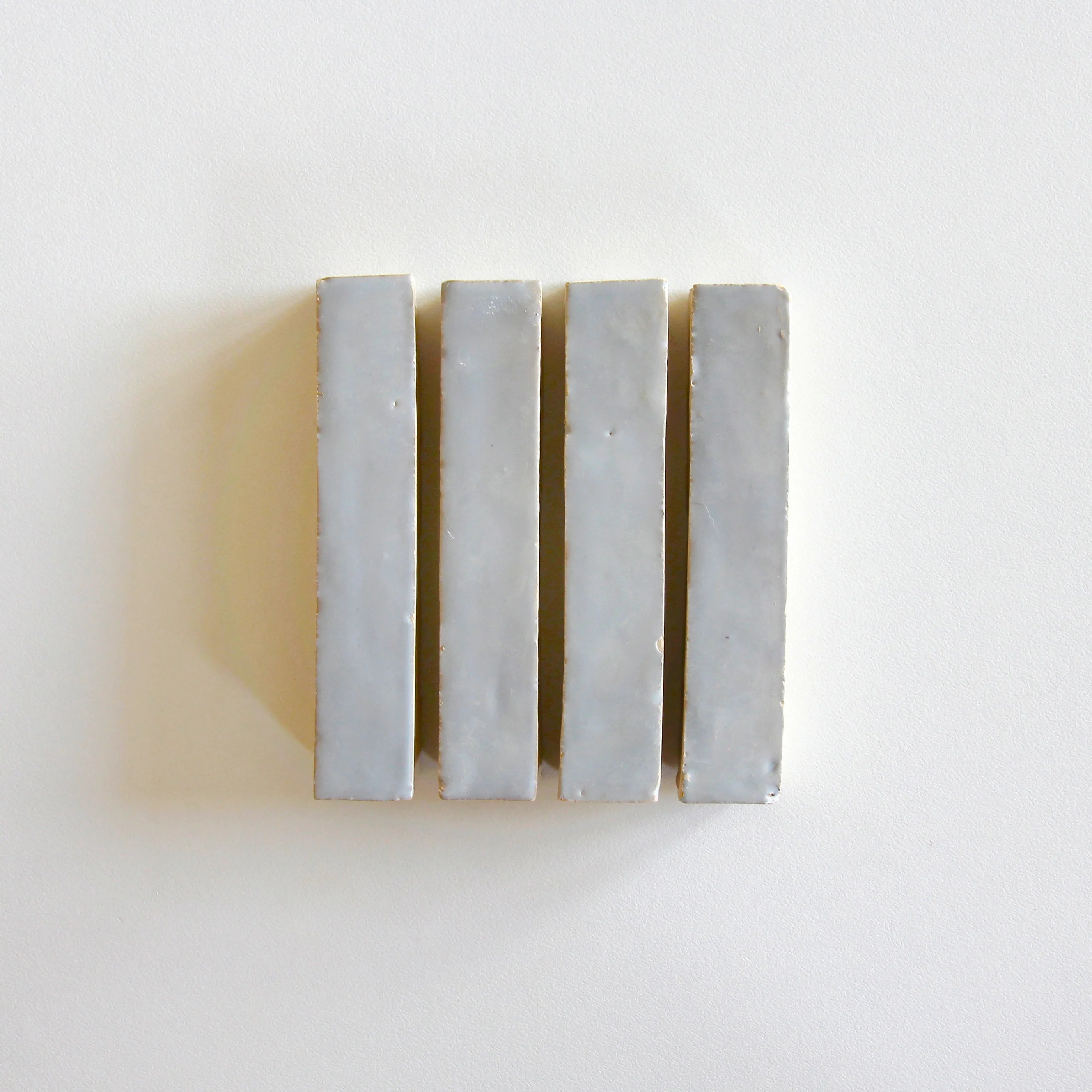 Tiles of Ezra Moroccan Zellige Skinny Bejmat-DUCK EGG BLUE-6x1 (Carton)