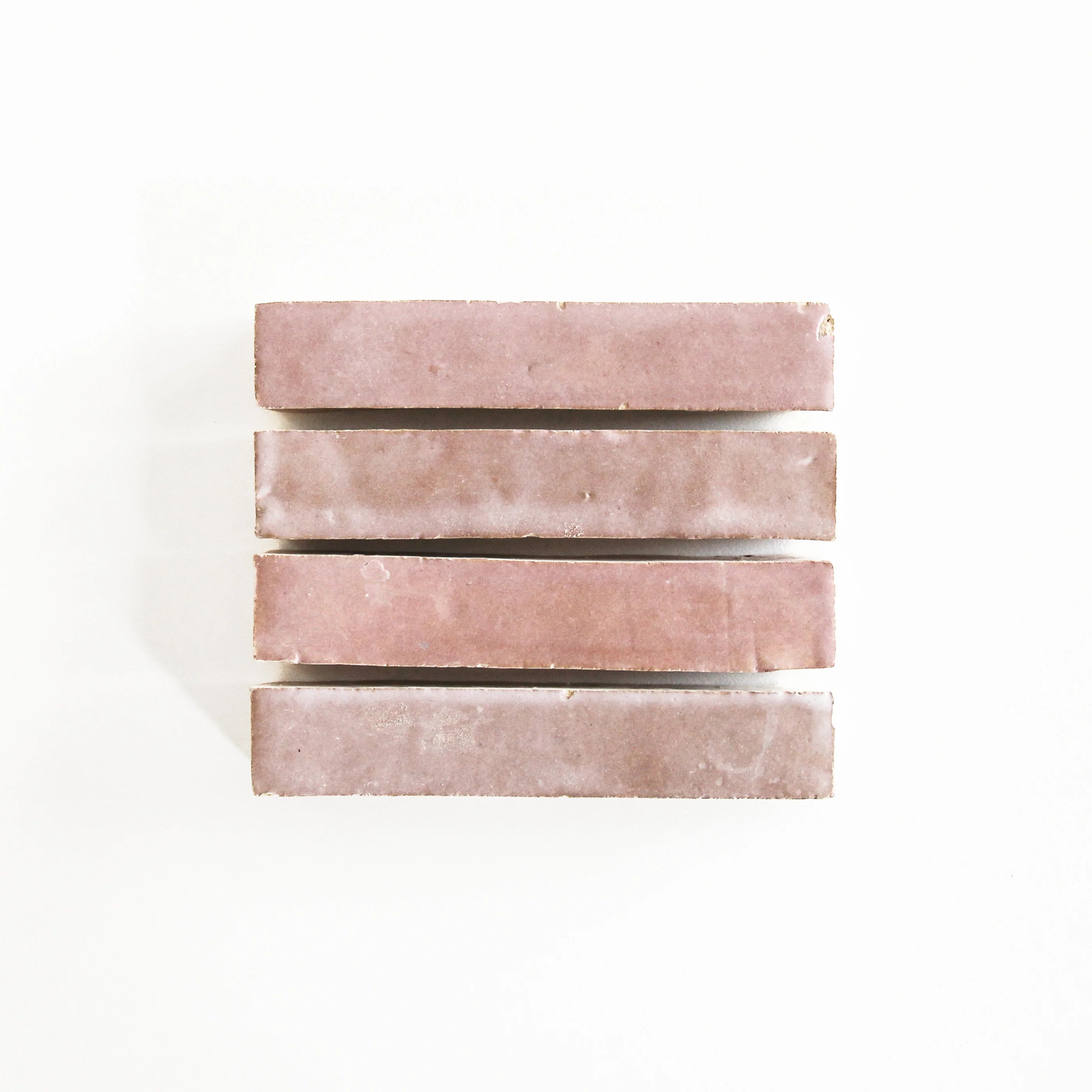 Tiles of Ezra Moroccan Zellige Skinny Bejmat-MOROCCAN PINK-6x1 (Carton)