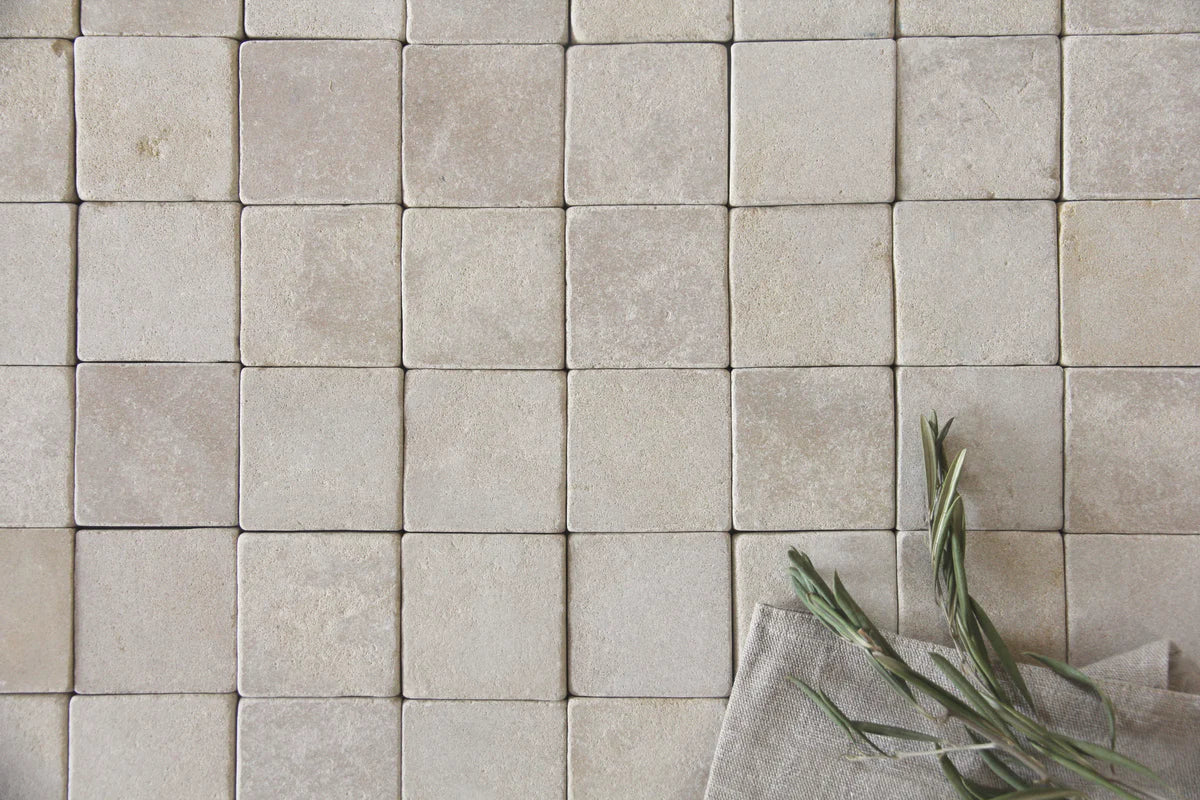 Tiles of Ezra Moroccan Limestone - Meknes - 2.75" x 2.75"
