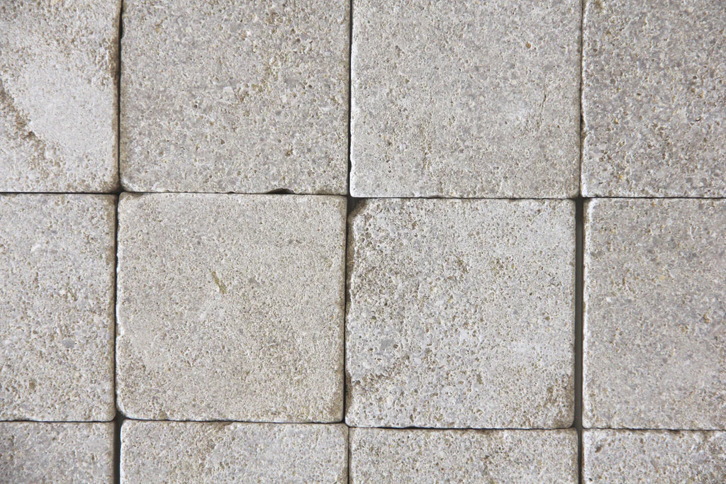 Tiles of Ezra Moroccan Limestone - Sahara - 2.75" x 2.75"