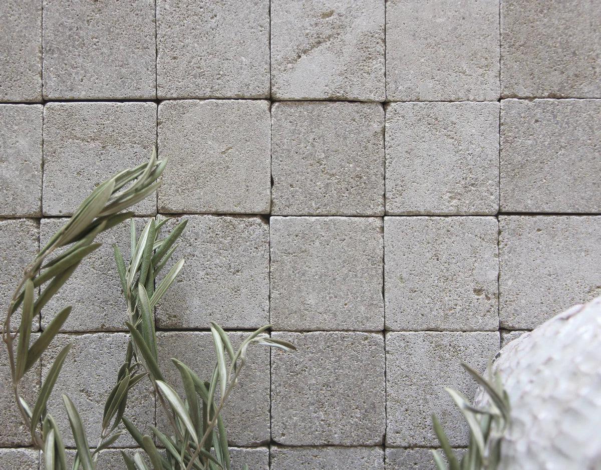 Tiles of Ezra Moroccan Limestone - Sahara - 2.75" x 2.75"