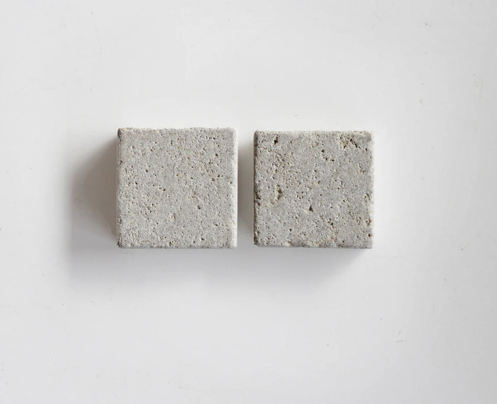 Tiles of Ezra Moroccan Limestone - Sahara - 2.75" x 2.75"