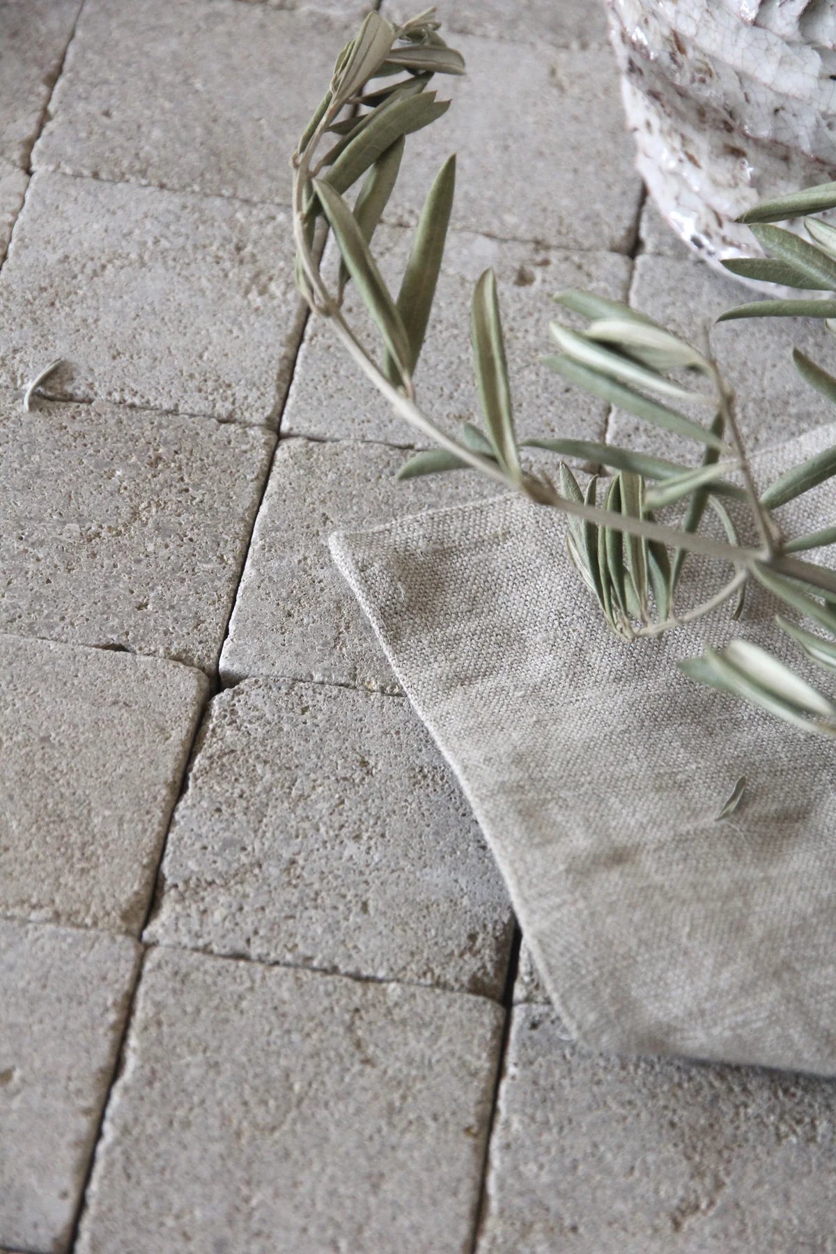 Tiles of Ezra Moroccan Limestone - Sahara - 2.75" x 2.75"