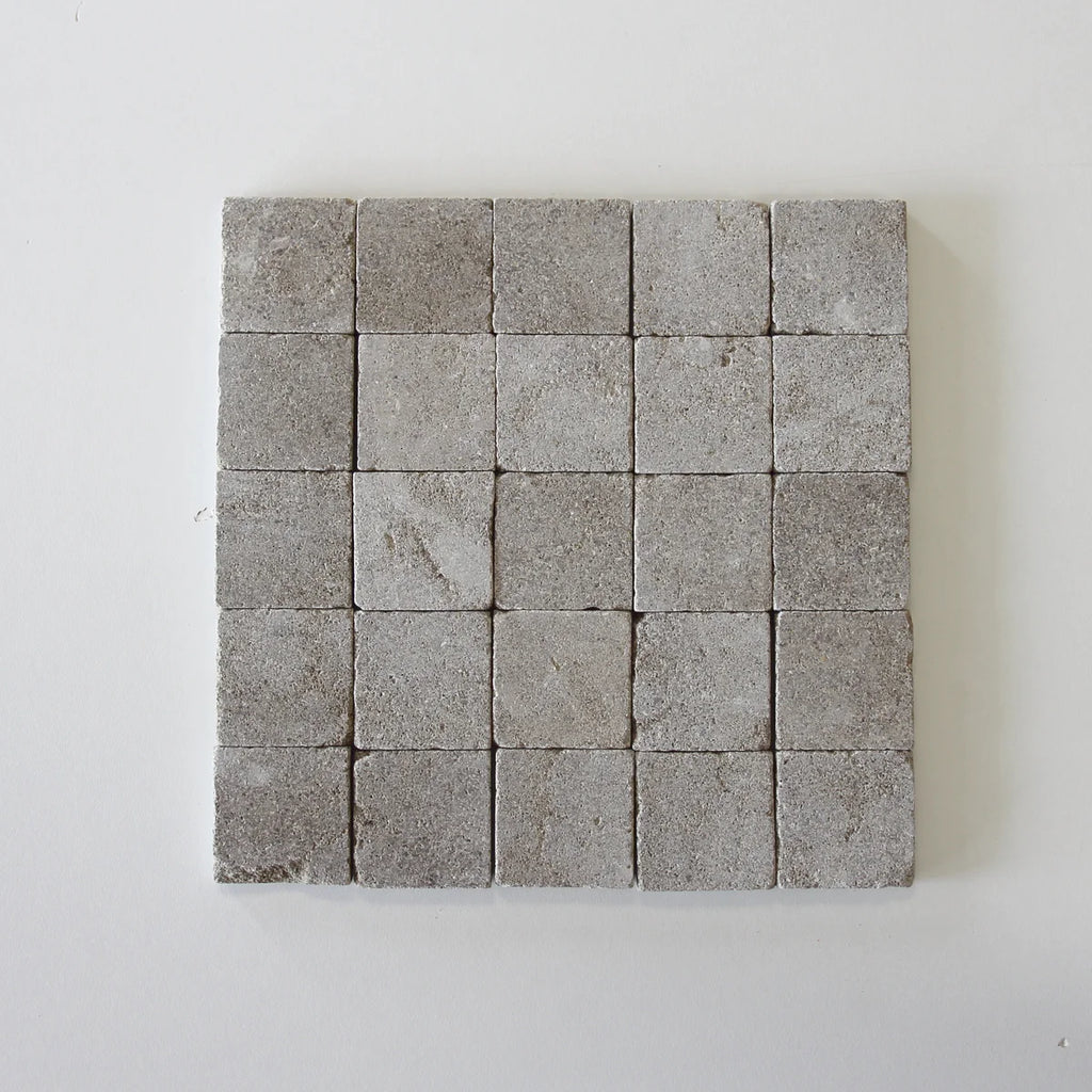 Tiles of Ezra Moroccan Limestone - Sahara - 2.75" x 2.75"